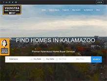 Tablet Screenshot of findhomesinkalamazoo.com
